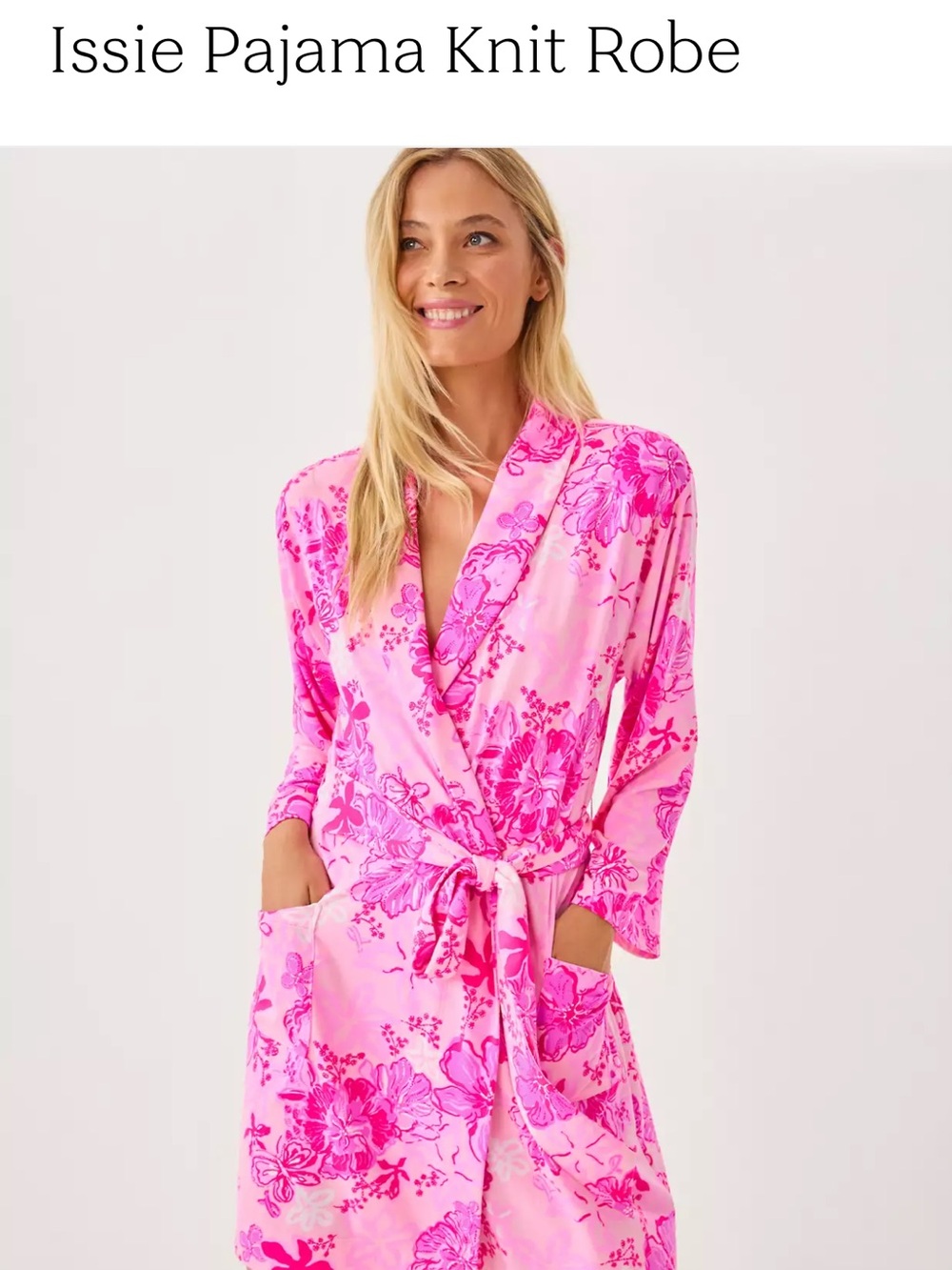 NWT Issie Pajama Knit Robe